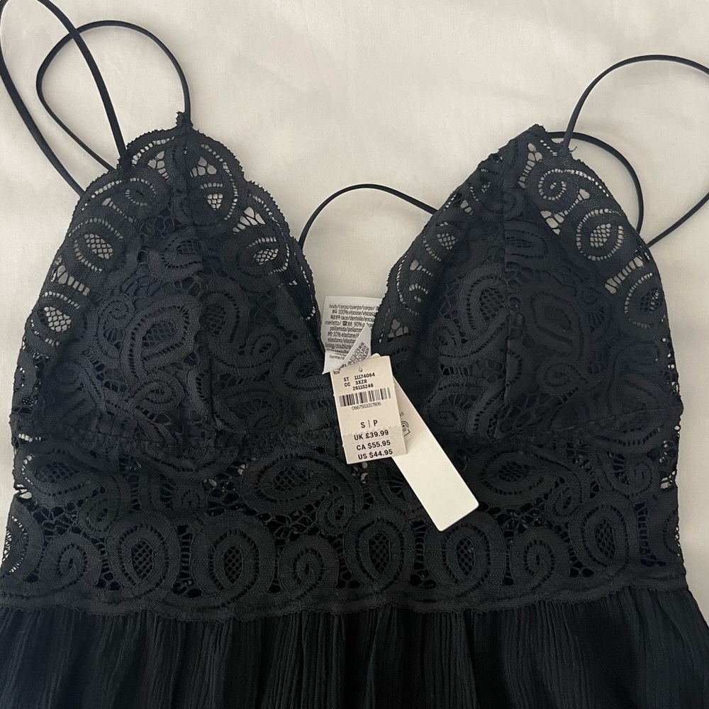 ❣️ PINK Victoria’s Secret - Black Dress ❣️ - Picture 6 of 7